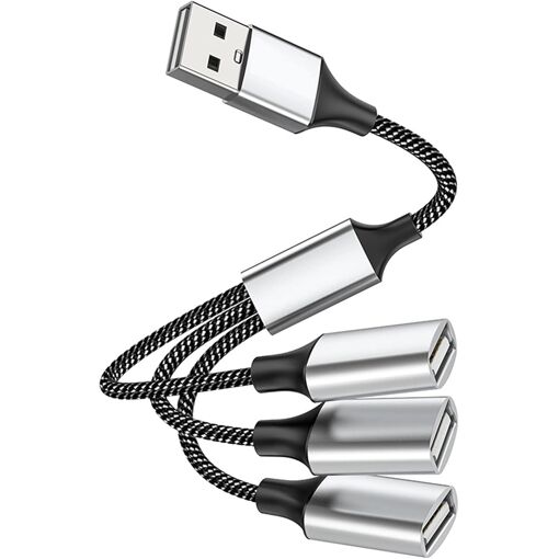 Cable y adaptador USB 3 en 1 para carga OTG