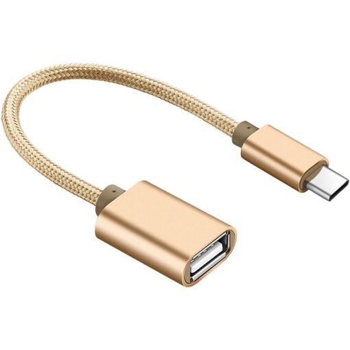 Adaptateur OTG USB Type-C vers USB de SUBZONAL - Connecteur en alliage d'aluminium durable pour smartphones et ordinateurs portables