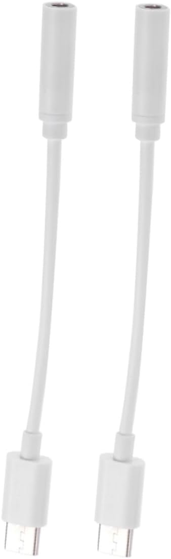 Adaptador Subzonal USB-C a Jack de 3,5 mm para Auriculares - Blanco