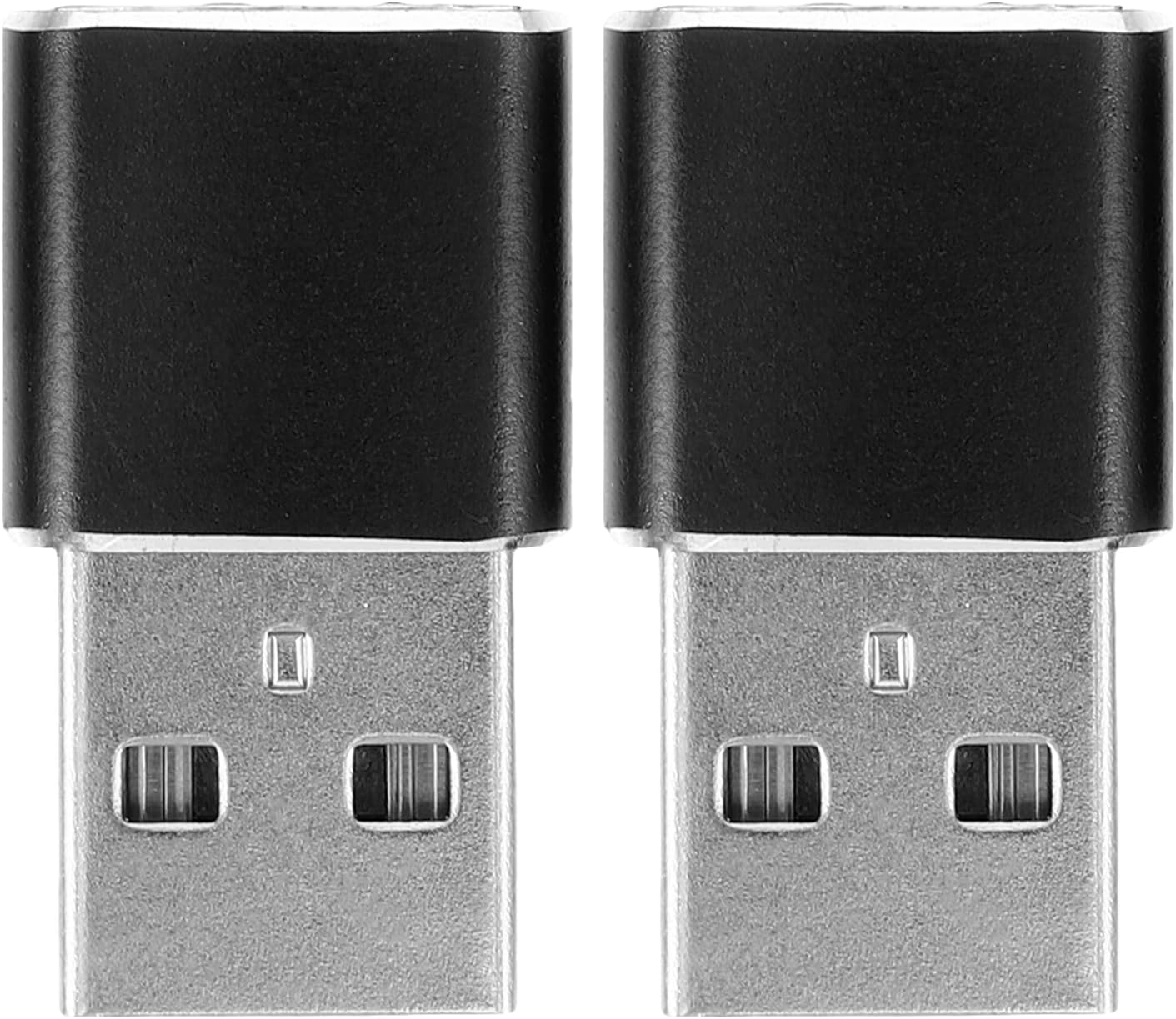 USB-C to USB Adapter Set - 2-Piece Converters for Mobile Phones and Computers