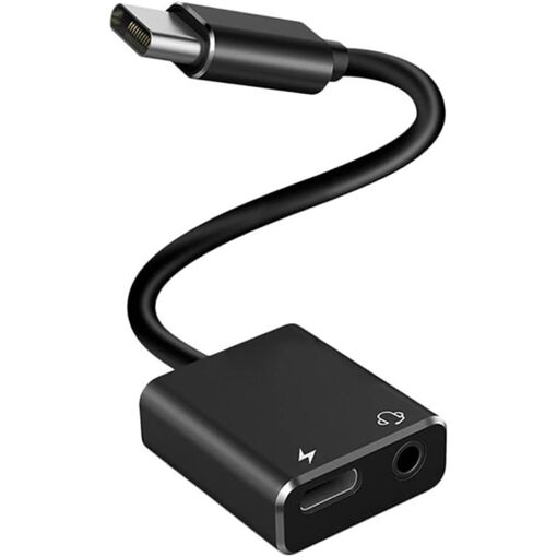 Adaptateur Subzonal USB-C avec câble de charge PD - flexible TPE pour téléphone, tablette et ordinateur - écoute simultanée et chargement rapide
