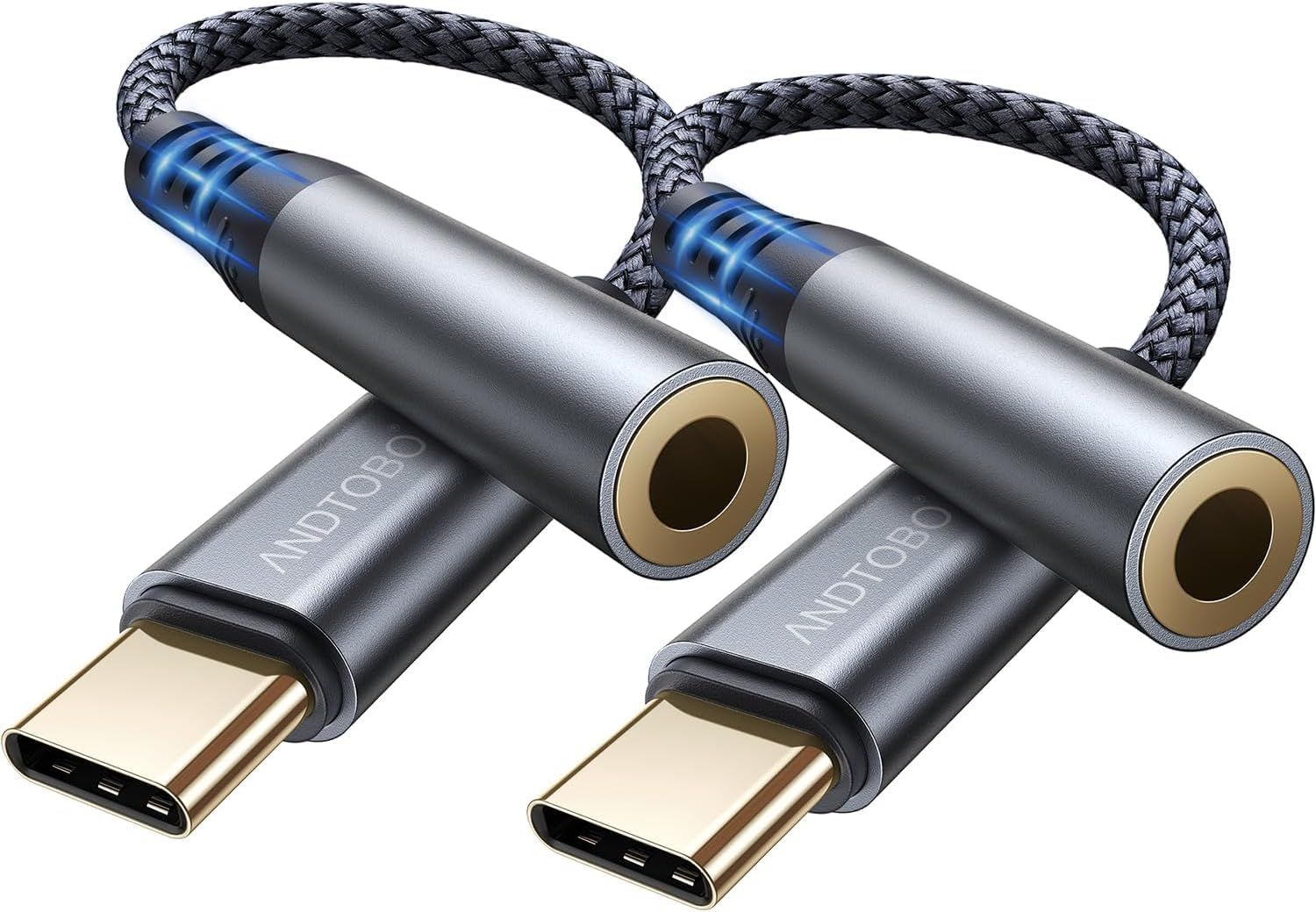 Adaptador USB C a 3.5 mm