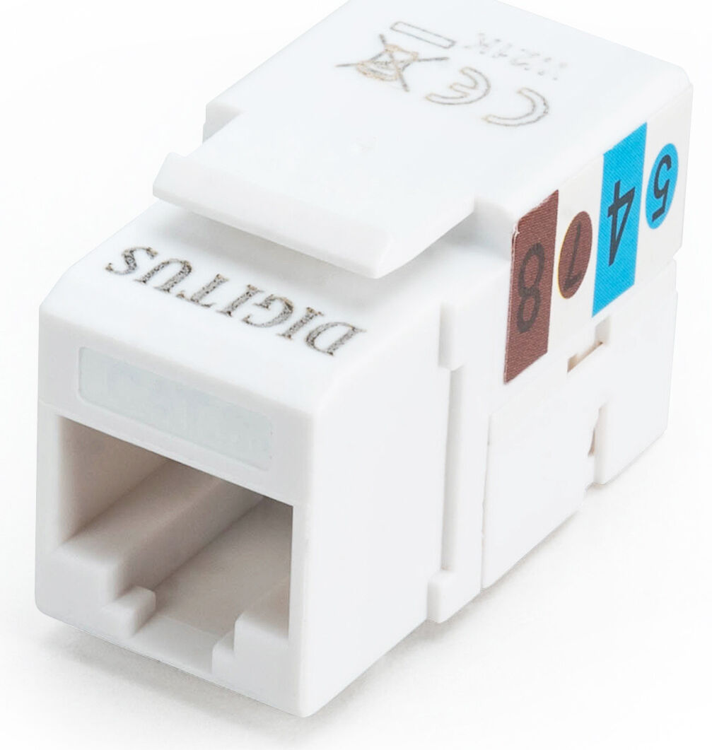 Digitus Unshielded Keystone CAT 6 Module, Class E
