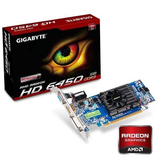 Tarjeta gráfica Wofalo® Radeon HD6450 1 GB DDR3 OC