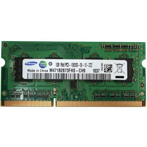 Memoria RAM SODIMM Samsung DDR3 1333 MHz 1 GB PC3-10600S