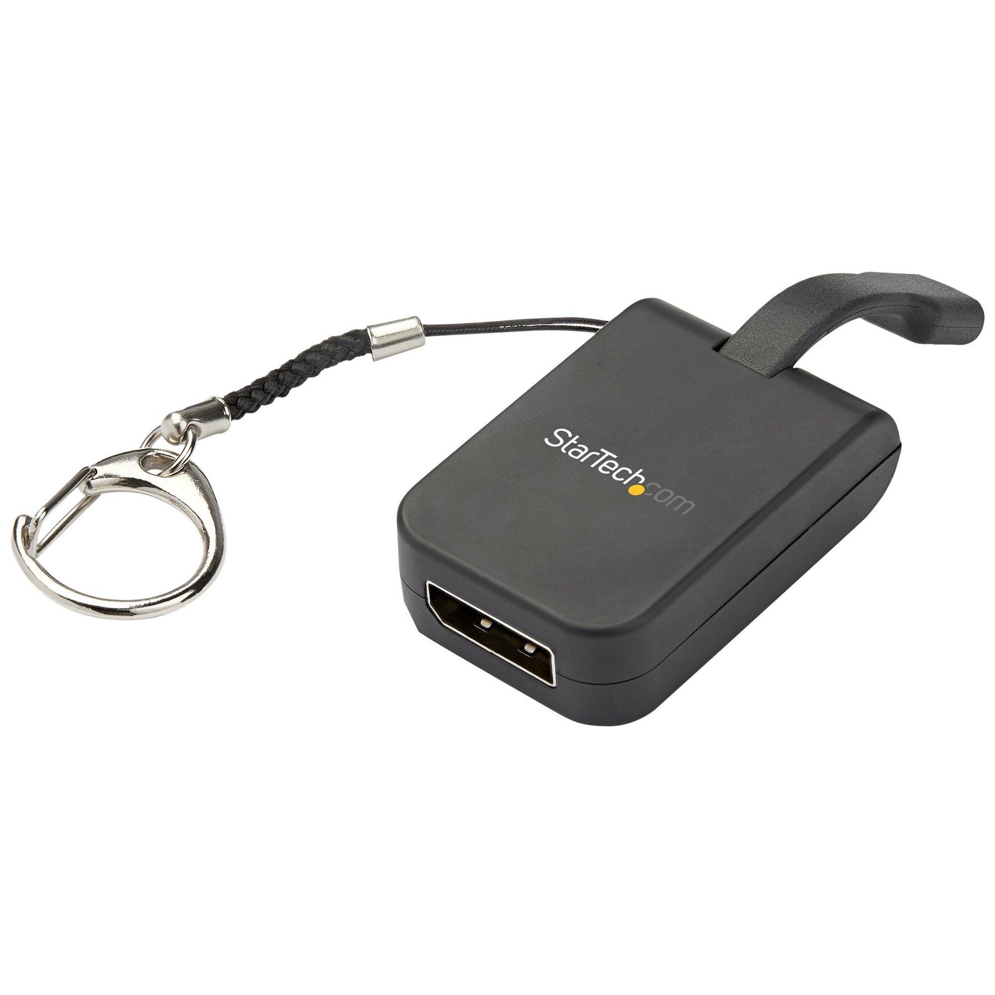 Adaptador StarTech.com USB Tipo C a DisplayPort - 4K 60Hz - Cable incorporado (CDP2DPFC)
