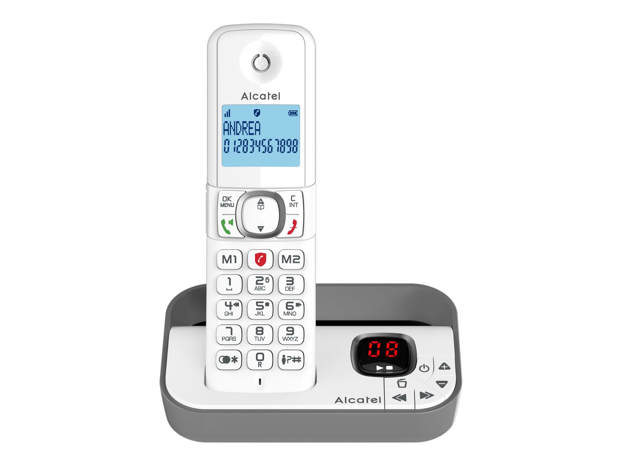 ATLINKS Classic F860 Voice - Cordless Phone - Caller ID - Three-Way Calling