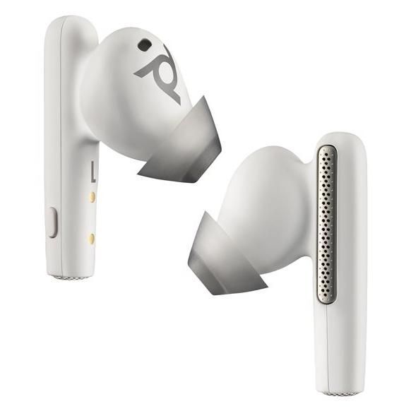 Auriculares inalámbricos HP Poly con certificación Microsoft Teams - Blanco (paquete de 2)