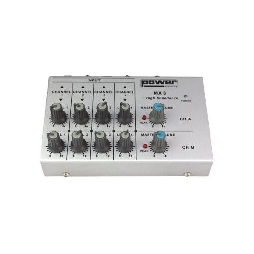 Console de mixage Power Acoustics MX 8