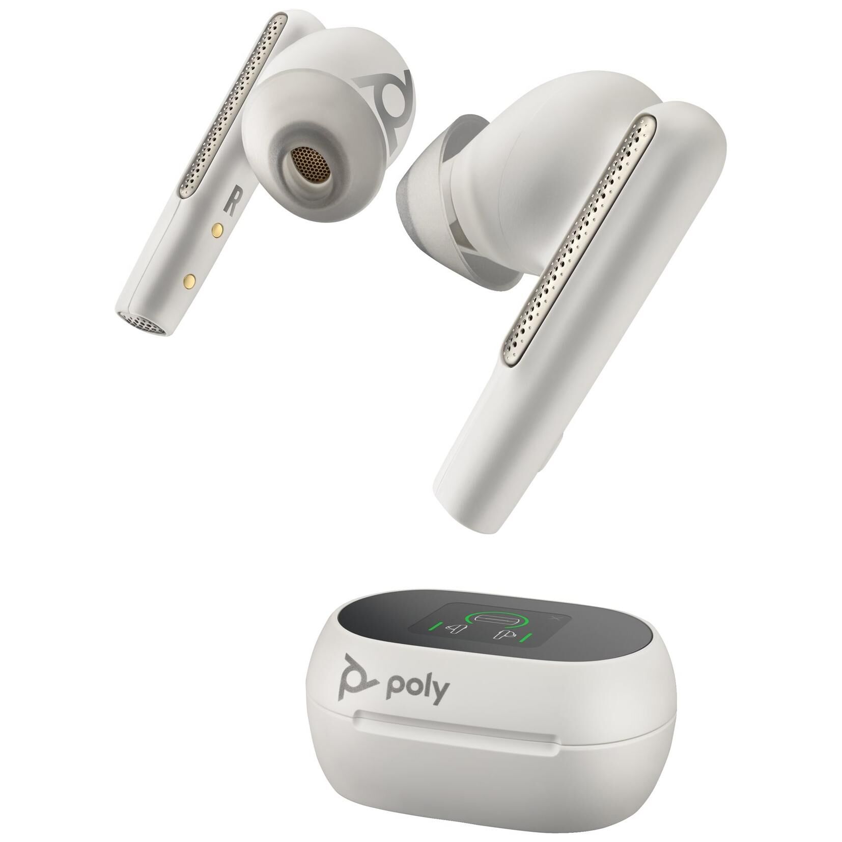 HP Poly - Auriculares verdaderamente inalámbricos - Blanco (paquete de 2)