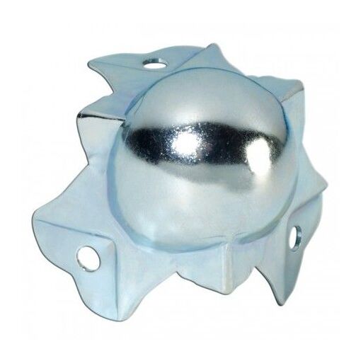 Adam Hall - Boule de Monnaie Petit Modèle Épaules Large avec Passage Profilé - Zinc