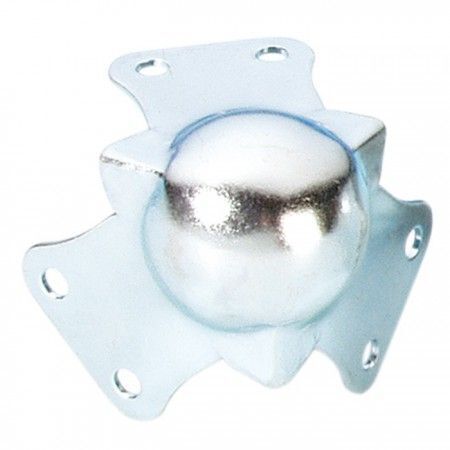 Adam Hall Small Coin Bowl - 2 Holes per Leg, Zinc