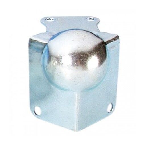 Adam Hall - Boule de monnaie renforcée à angle pour fabricants de couvercles, 45 mm, Zinc