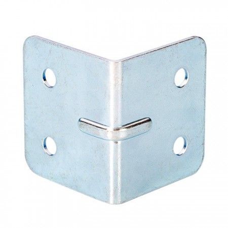 Adam Hall - 35mm Angle Bracket Reinforcement - Zinc