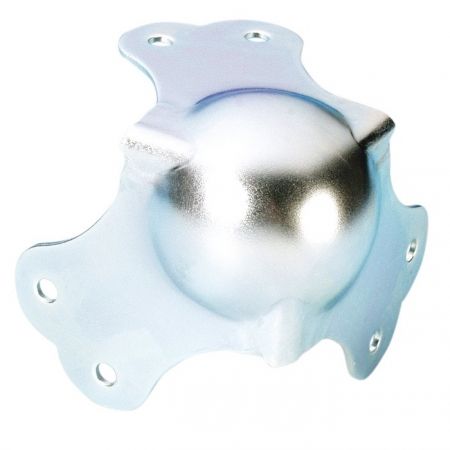 Adam Hall Coin Boule - Large Model, 1.5mm Steel, Zinc