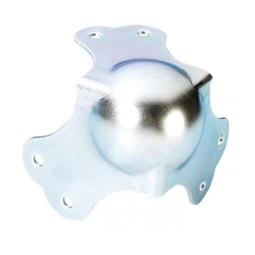 Boule de pièce Adam Hall - Grande taille, acier 1.5 mm, zinc