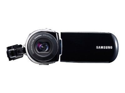 Samsung VP-MX10 Camcorder - 800KP - 34x Optical Zoom - Schneider Lens - Flash Card Support - Black/Silver