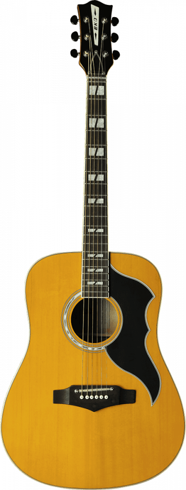 Eko Ranger Vintage Reissue VI - Acoustic-Electric Guitar - Dreadnought - Natural