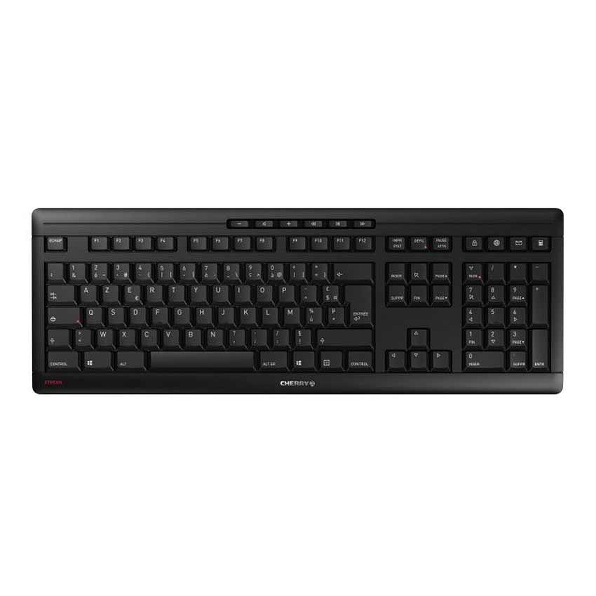 Cherry Stream Wireless Keyboard (Black) - AZERTY