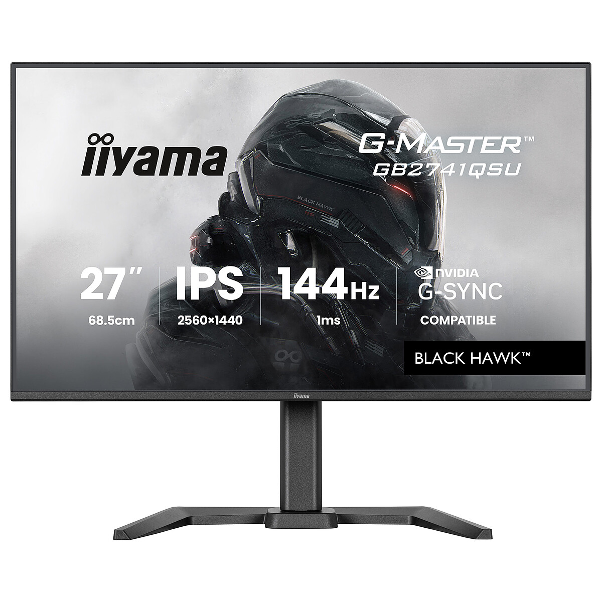 iiyama 27" LED - G-Master GB2741QSU-B1 Black Hawk Monitor