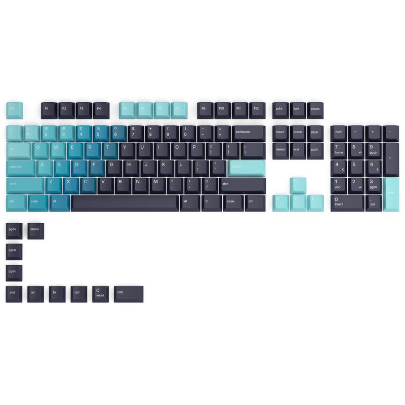 Glorious PC Gaming Race GPBT Keycaps - 114 PBT Keycap Set