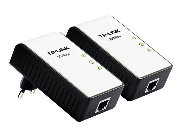 TP-Link HomePlug AV Powerline Adapter Kit (TL-PA211KIT) - 2-Port Powerline Network Starter Kit