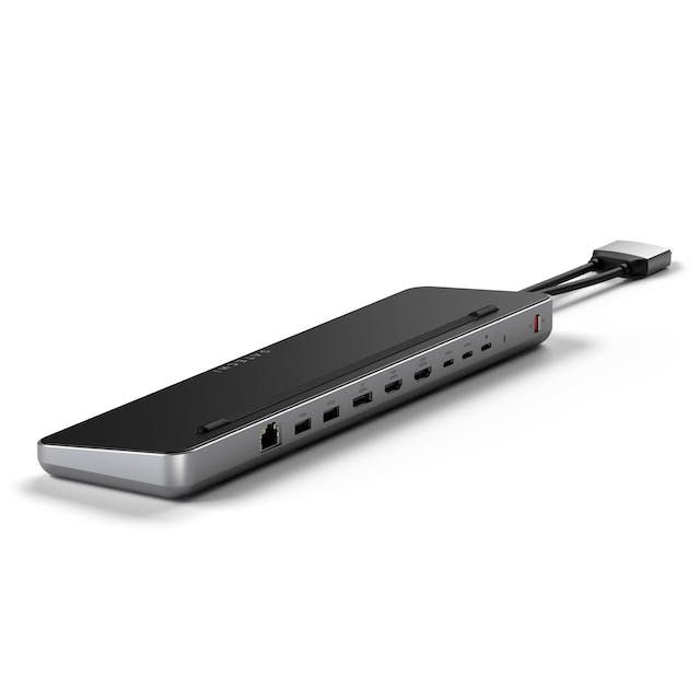 Satechi USB-C Dual Power Delivery Dock with SSD Case - Grey
