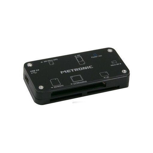Lector de tarjetas Metrónic 19 en 1 USB 2.0