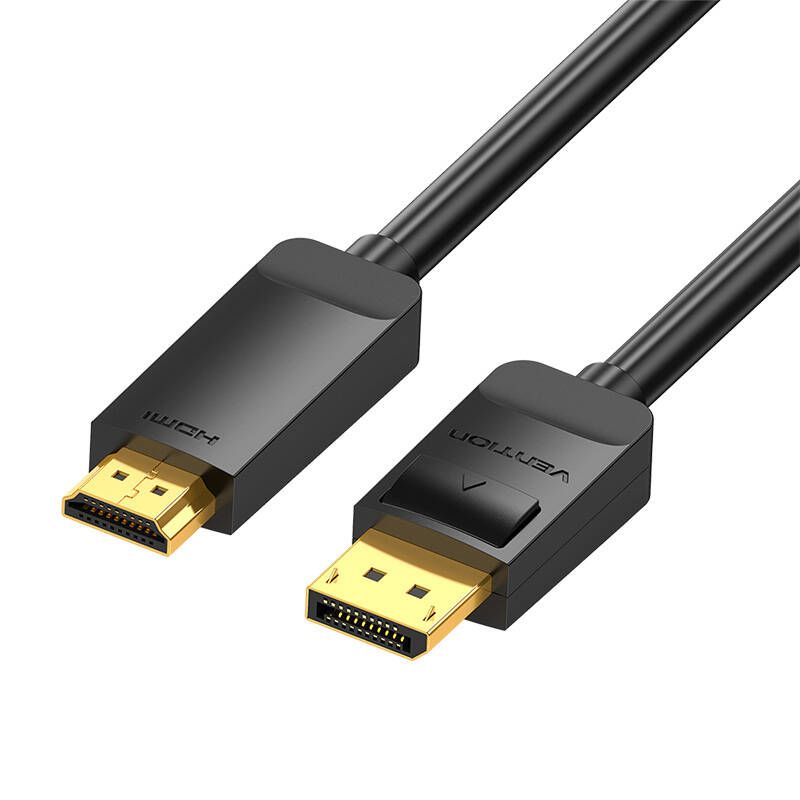 Vention 4K DisplayPort to HDMI Cable, 3m (Black)