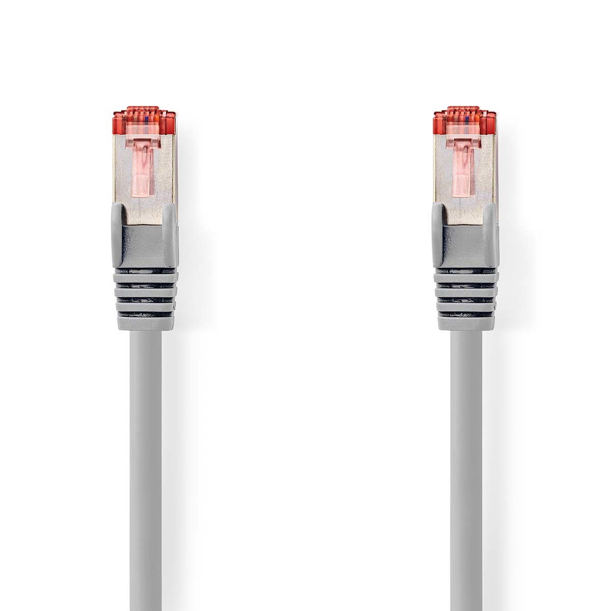Nedis Cat6 Network Cable, 15m, Grey (CCGL85221GY150)