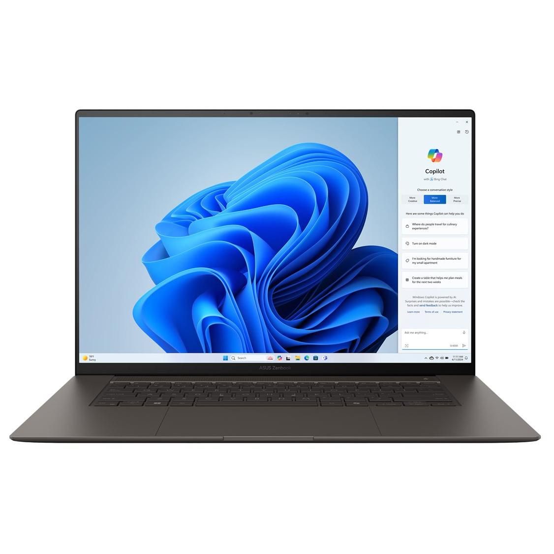 ASUS ZenBook S 16' OLED - Procesador AMD Ryzen AI 9 HX 370, 32GB de RAM, 1TB SSD, Tarjeta Gráfica AMD Radeon 890M