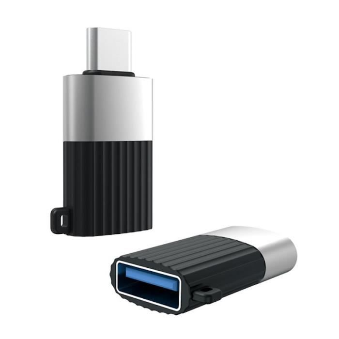 XO USB 3.0 to USB-C Adapter - OTG Converter, Black
