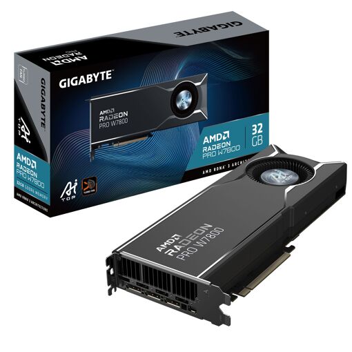 AMD Radeon Pro W7800 AI TOP 32G Graphics Card