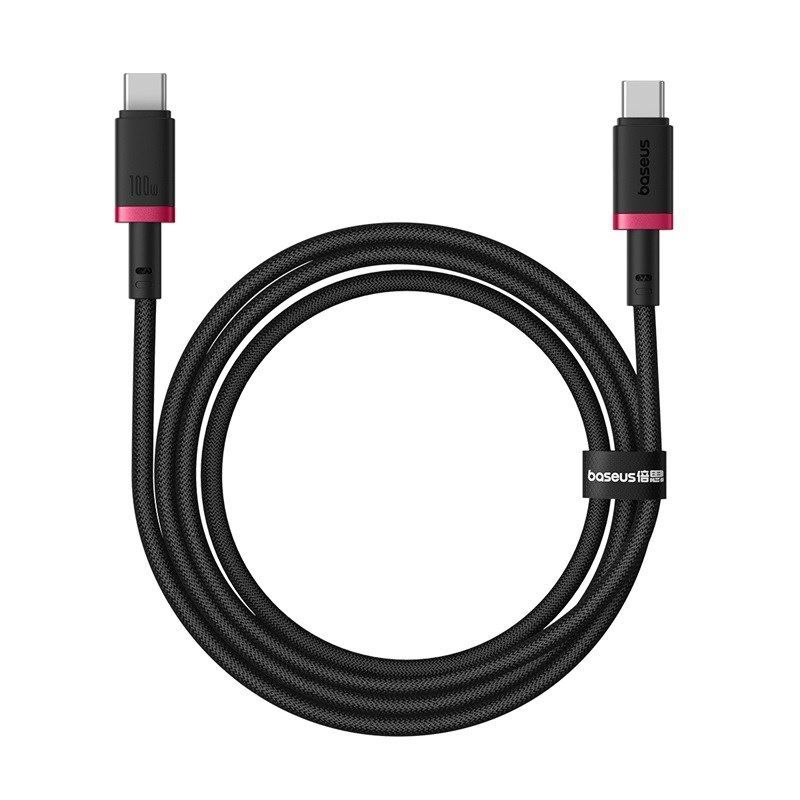 Baseus Dura USB-C to USB-C Data Cable, 100W, 1m - Black