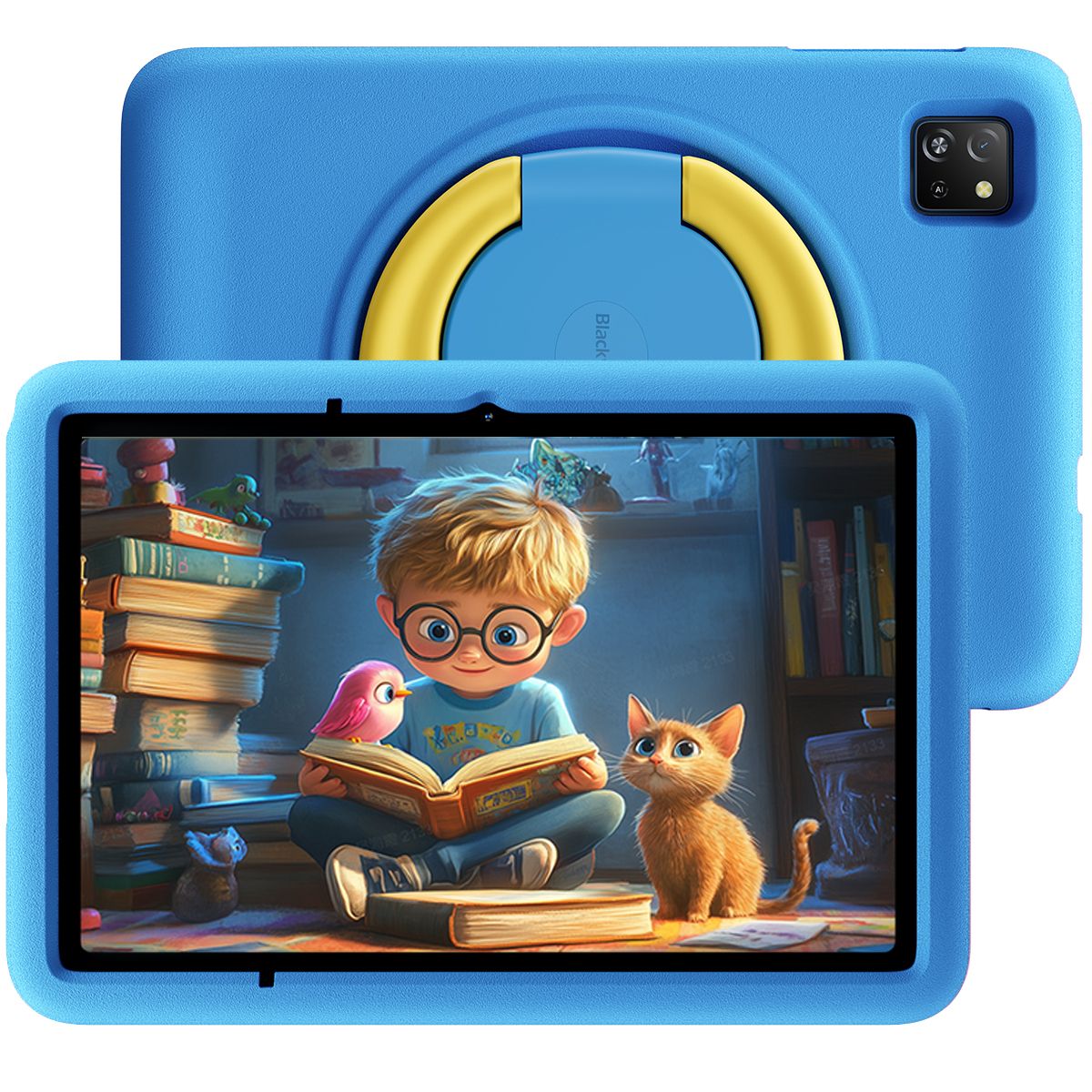 Tablet Blackview Tab 60 Pro Kids - 10.1'' HD, 12GB de RAM, 128GB ROM, Android 15, batería de 7700 mAh