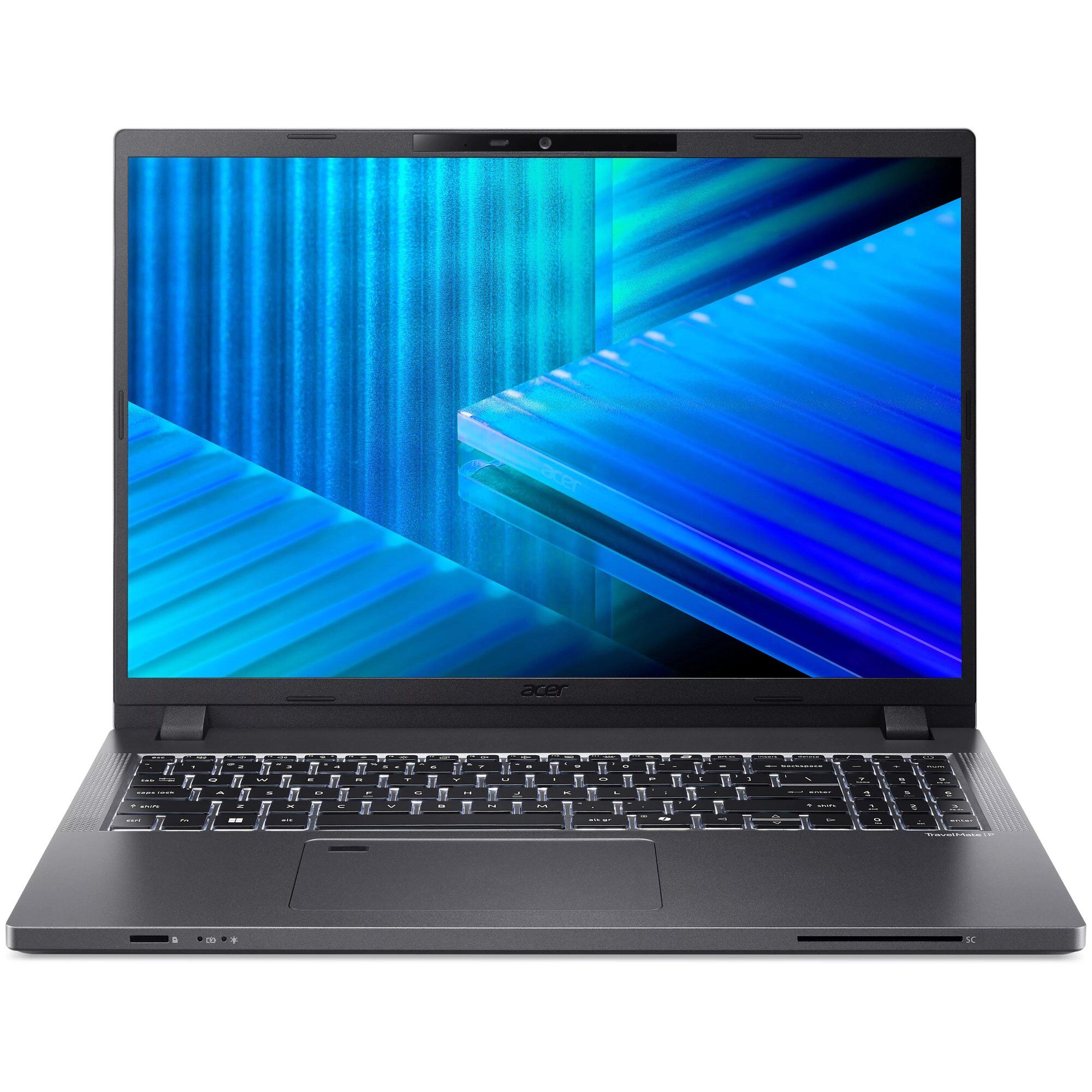 Acer TravelMate P2 - 16-inch Laptop, Intel Core i5-125H, 16GB DDR5, 512GB SSD, WUXGA, Grey