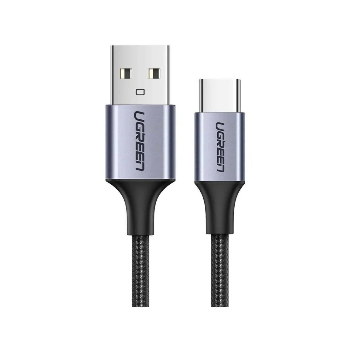 Câble Ugreen US288 USB-A / USB-C 18W 0,5m Noir