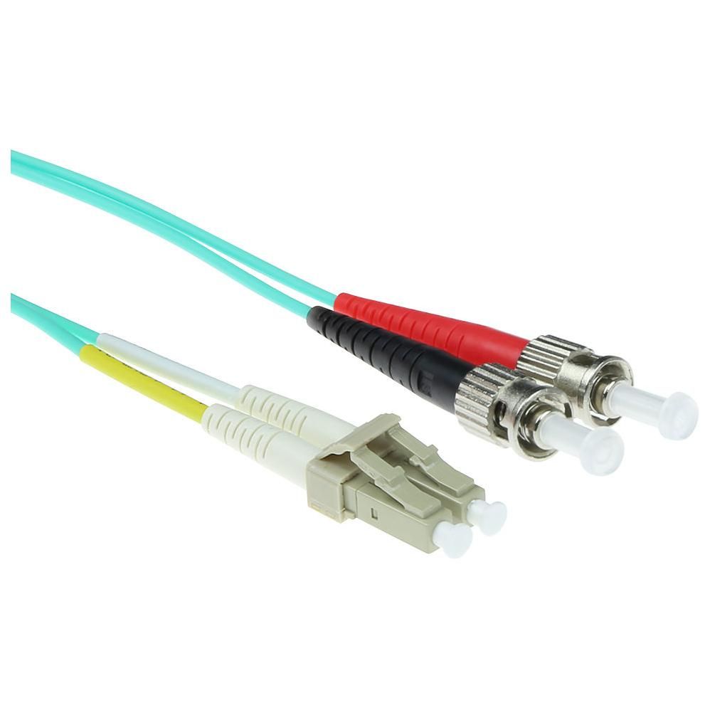 ACT RL7603 InfiniBand and Optical Fiber Cable 3m 2x LC 2x ST Black, Gray, Red