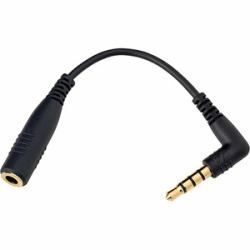 Sennheiser Audio Adapter - Straight Mini Jack Female to Inclined Mini Jack Male