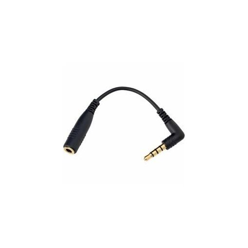 Adaptateur audio Sennheiser - Femelle mini jack droit vers mâle mini jack incliné