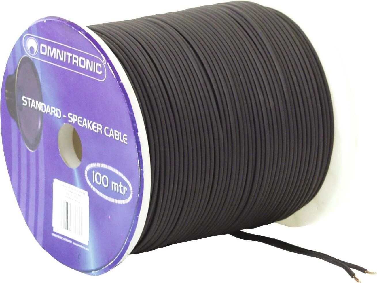 Omnitronic 2x1.5mm² Speaker Cable, 100m