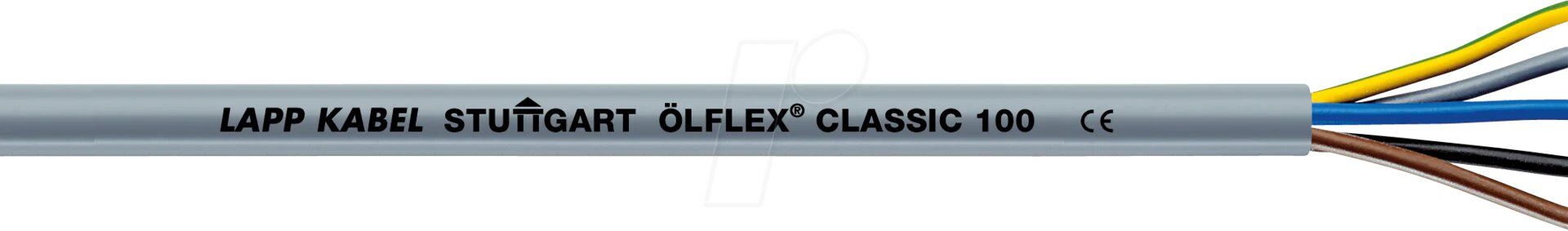LAPP ÖLFLEX CLASSIC 100 5G0.5 - Signaling Cable - 100m (00100034/50)