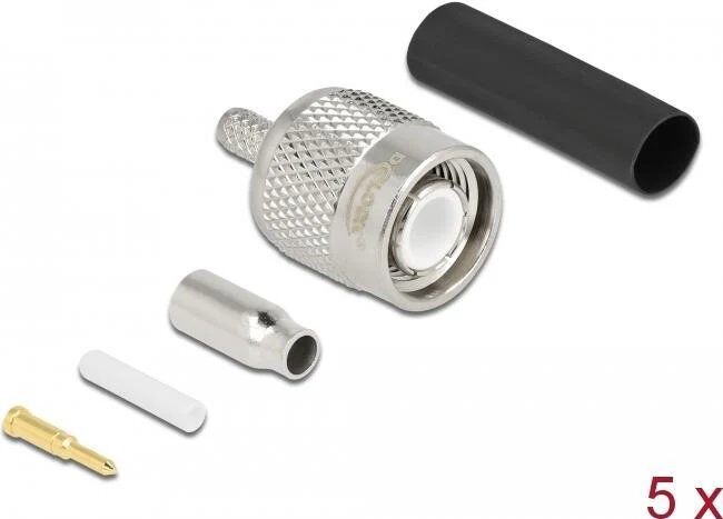 Connecteur d'antenne crimpé TNC (M) Delock pour RG-174/RG-316 (90015)