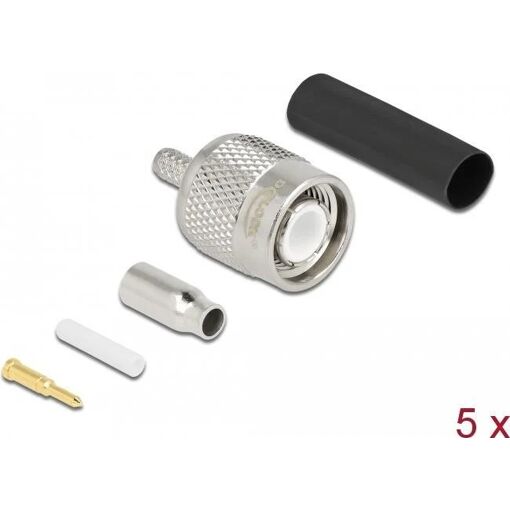 Conectador de antena crimpado TNC (M) Delock para RG-174/RG-316 (90015)