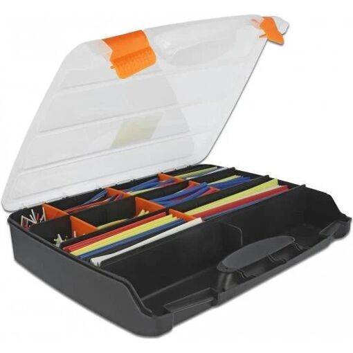 Boîte de rangement Delock pour tubings rétrécissables colorés (20674)