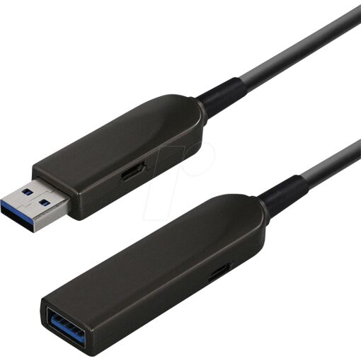 Câble Transmedia C 506-5 ML USB 3.2 Gen 2 (3.1 Gen 2), 5 m, Noir