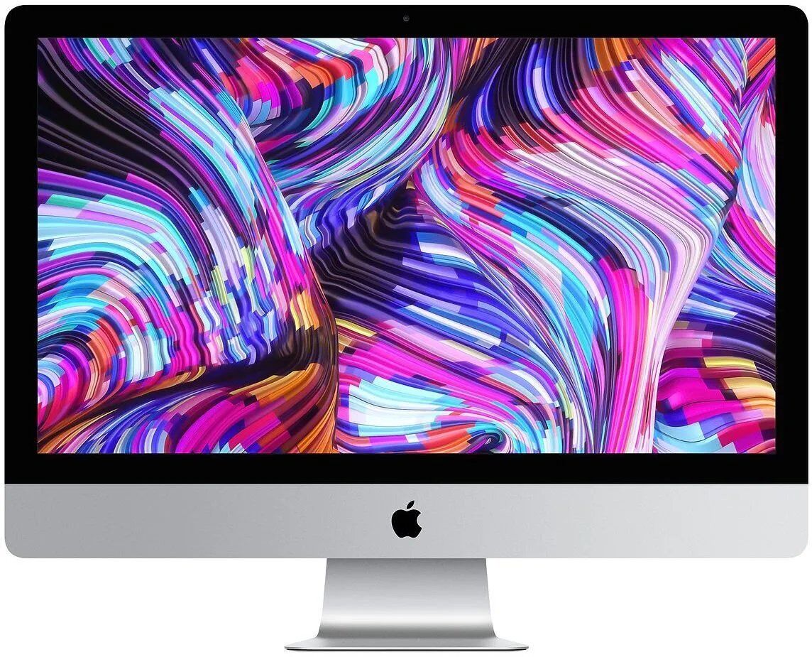 Apple iMac 27-inch, i5 3.1GHz, 32GB RAM, 2TB SSD, Silver (2019) - Refurbished - Good Condition