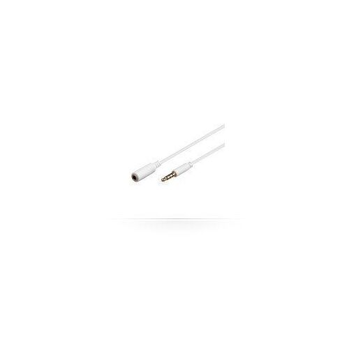 MicroConnect Audio Extension Cable - 3.5mm Stereo Female to Male - 1m
