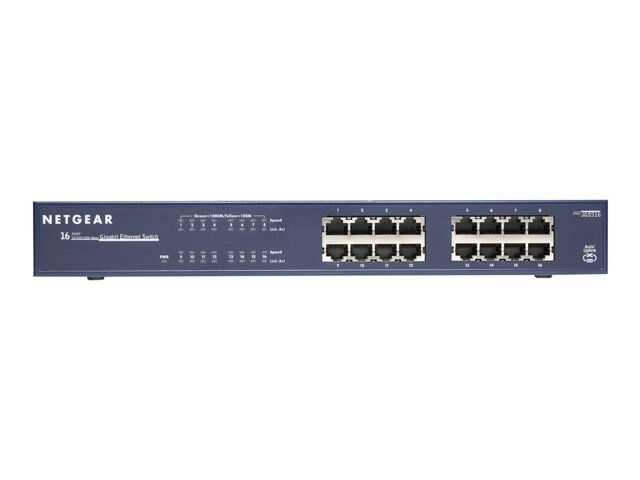Netgear JGS516v2 - 16-Port Gigabit Switch