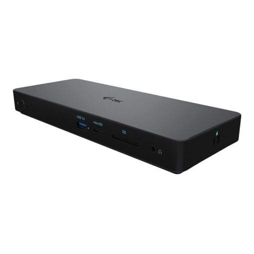 Station d'accueil i-Tec - USB-C / Thunderbolt 3 / 4 - 2x DP, HDMI, Ethernet Gigabit, 130W
